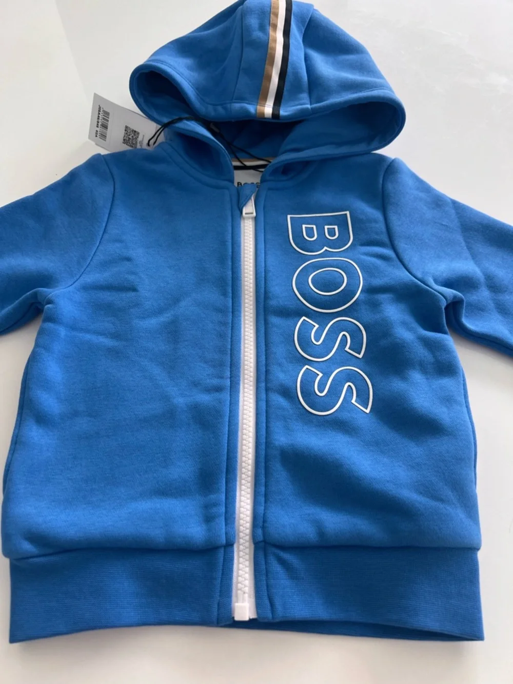 Hugo Boss Kids Zip Jacket & Plush Pants Set – Size 2Y – New NWT